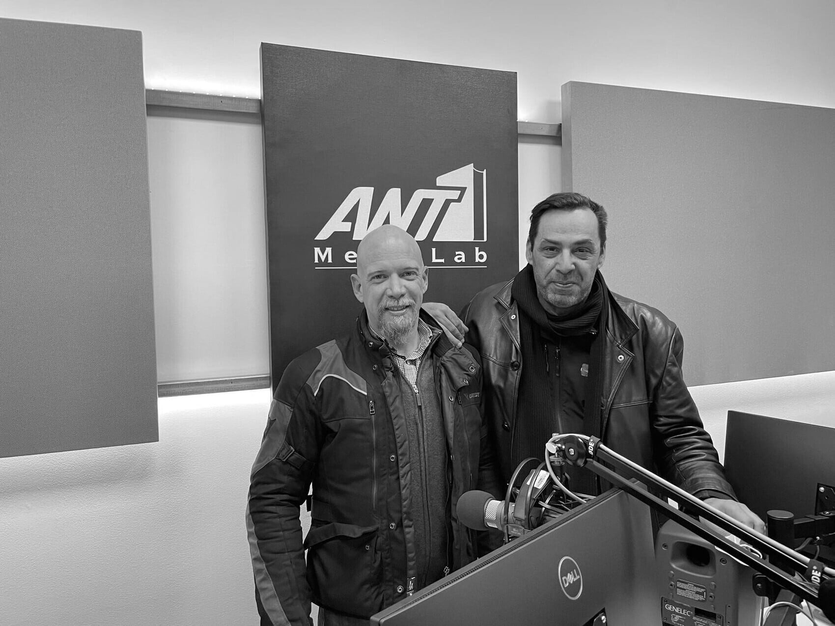 Tο ANT1 Media Lab υποδέχθηκε τον δημοσιογράφο του ΑΝΤ1 Χρήστο Μαζανίτη