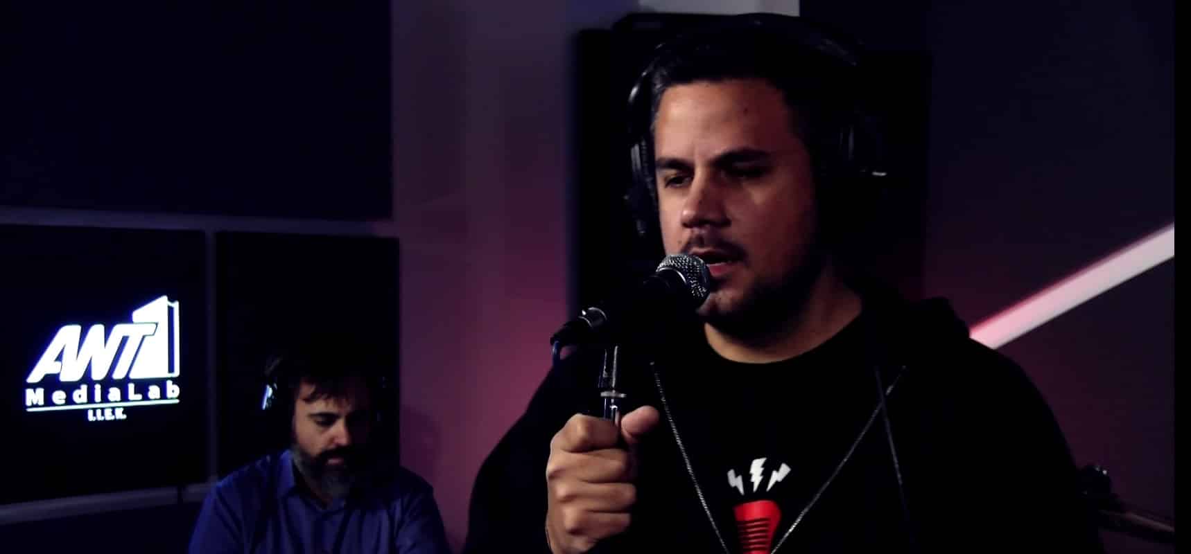Ηχογράφηση αριθμός 3 για τους ANT1 Media Labbers
