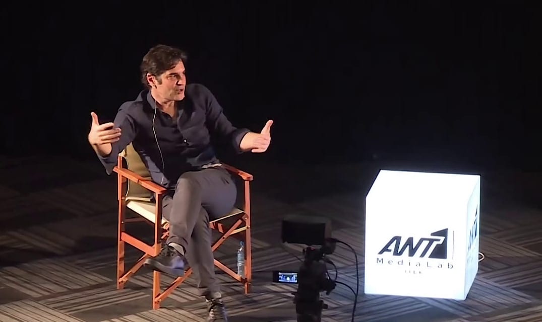 Storytelling Masterclass από τον Χριστόφορο Παπακαλιάτη και το ANT1 MediaLab